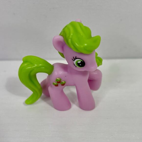 2014 My Little Pony 2" Red Gala Earth Pony Figure Hasbro Bin4-13 - Picture 1 of 3